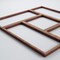 Ekena Millwork Small Sheffield Decorative Fretwork Wood Wall Panels, Walnut, 11 3/8"W x 11 3/8"H x 3/8"T WALW12X12X0375SHFWA - alternate 3